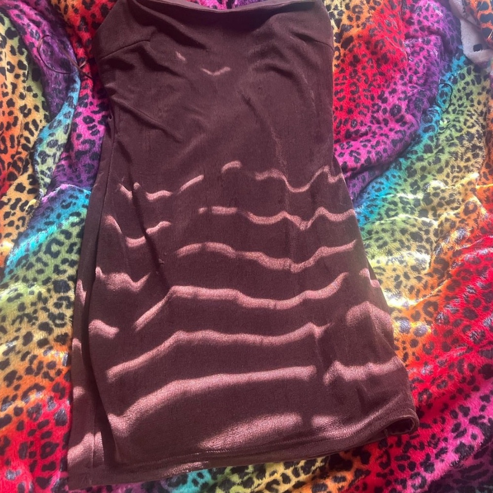 DNA Couture Brown Mini Dress